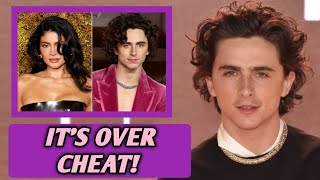 Angry Timothée Chalamet broke up with Kylie Jenner after he caught her kissing another guy [upl. by Fabron]