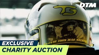 Bid on Timo Glocks helmet  DTM Exclusive [upl. by Annaed]