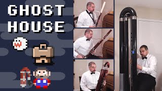 SMW Ghost House Theme for Bassoon Ensemble Good Speakers Advised [upl. by Burhans67]