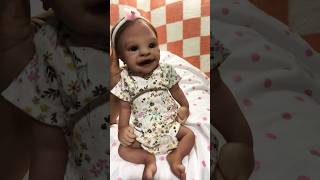 Silicone baby doll 😍 siliconebaby reborndolls babydolls realistic squishy [upl. by Tess176]