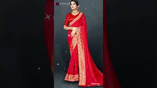 Unleashing the Glamour of Red Silk Sarees  Sttylme FashionFrenzy [upl. by Scrivings]