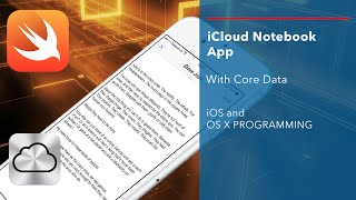 iOS Swift Tutorial iCloud Notebook App with CoreData [upl. by Lednek]