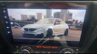 BMW 3 Series E90 E91 E92 E93  New Android Radio  Hizpo Multimedia Player [upl. by Yenffit]