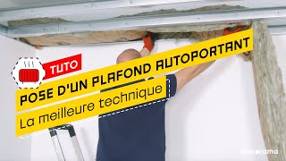 Comment poser un plafond autoportant facilement   Bricorama [upl. by Lasser368]