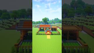 Minecraft How To Build a Simple Barn for animals minecraft shorts [upl. by Egide228]