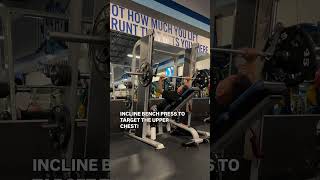 Upper chest smith press fitness gym gymmotivation fitnesstips [upl. by Lanna37]