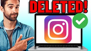 How To Delete Instagram Account On PC 2023 [upl. by Daisey578]