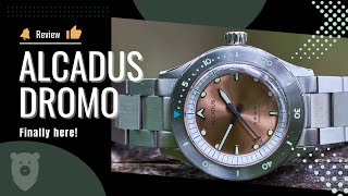 The Alcadus Dromo is here for your wrist And its most welcome to it [upl. by Enomes]