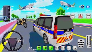 3D Driving Class Simulation  Funny Police Officer Refuel His Super Car Gas Crazy Driving Gameplay [upl. by Karlow]