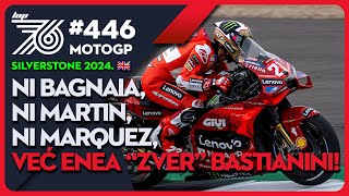 Lap76 446 MotoGP Bastaniniju pobede i u sprintu i u glavnoj trci u Velikoj Britaniji Novi šampion [upl. by Eirallam]