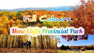 Fall Colours Hiking in Mono Cliffs Provincial Park Ontario Canada [upl. by Fabozzi]