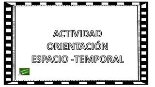 Actividades de percepción espacio temporal Educación física [upl. by Reich]