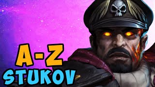 Stukov A  Z  Heroes of the Storm HotS Gameplay [upl. by Anad]