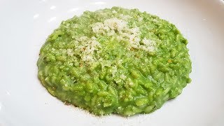 RISOTTO SPINACI E STRACCHINO  FoodVlogger [upl. by Tnomel]