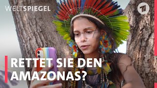 Indigene Influencerin kämpft gegen den Klimawandel [upl. by Penrose]