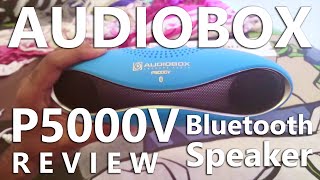 AUDIOBOX P5000V a Cheap but Good Bluetooth Speaker [upl. by Mainis]