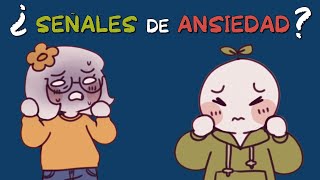 7 señales de que podrías padecer ANSIEDAD [upl. by Ariahs]