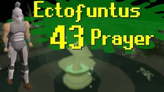 OSRS Ironman Guide How to Get 43 Prayer Using the Ectofuntus [upl. by Eneleoj770]