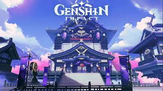 Grand Narukami Shrine Genshin Impact Inazuma OST BGM [upl. by Moon]