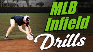 MLB INFIELD DRILLS “Hands Routine” by Matt Antonelli [upl. by Yrrap274]