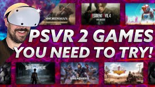 Top 10 BEST PSVR 2 Games You Need To Try [upl. by Ninerb]