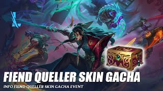 Fiend Queller Skin Gacha Event  Wild Rift [upl. by Annhej]