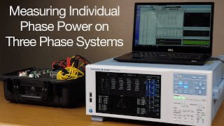 Measuring Individual Phase Power on Three Phase Systems [upl. by Ludie]