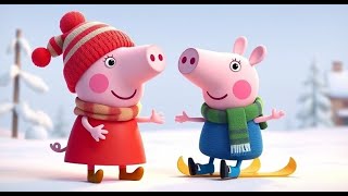 Peppas Winter Sports AdventureampPeppas Winter Sports🎁Peppa Pig Episodes🎄Peppa Pig at Christmas [upl. by Jamison]