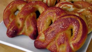 Homemade Soft Pretzels  Recipe by Laura Vitale  Laura in the Kitchen Episode 207 [upl. by Mort]