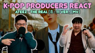 Musicians react amp review ♡ ATEEZ  The Real 흥 Ver MV [upl. by Elehcin]