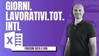 Come usare la funzione GIORNILAVORATIVITOTINTL Excel 53 [upl. by Eloise]