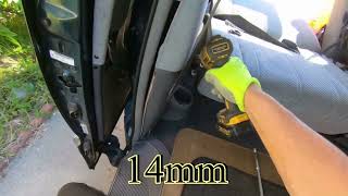 1995 Toyota Previa Rear Seat Removal How To Remove  Install Back Seats 19911997 Previa Van [upl. by Rann779]