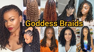 Elegant Goddess Hairstyles  Long Knotless Box Braids  Boho Braids  Bohemian Braids Hairstyles [upl. by Aisha]