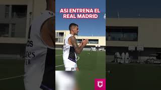 la tecnologia en el real madrid realmadrid barcelona futbol [upl. by Rodriguez148]