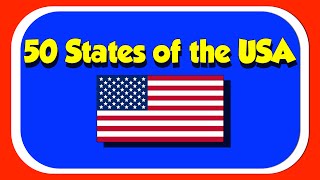 50 States Song A Fun Sing Along with the Kids Picture Show [upl. by Adine]