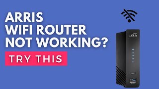 Arris Router Not Working Try This [upl. by Milde]