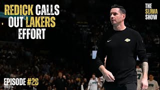 Redick Critical Of Lakers Effort  PG13 Booed  Future Of SC Football  Dodger Fans Say No On Soto [upl. by Tara]