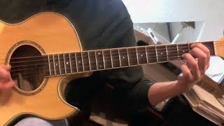 Jolly Old St Nicholas  Beginner Acoustic Guitar [upl. by Llenhoj]