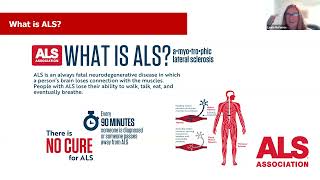 Understanding Amyotrophic Lateral Sclerosis ALS w Laurie McFarren Aug 1 2024 [upl. by Bren]