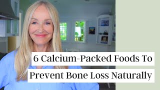 6 Foods to Reverse Osteoporosis After 50  How To Avoid Bone Loss Naturally [upl. by Nwahsad984]