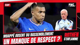 Le Procès de Rothen s’enflamme  Mbappé accusé de ne pas respecter l’équipe de France [upl. by Yrrab]