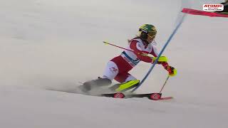 AUDI FIS Ski World Cup  Womens Slalom  Levi FIN Nov 11 2023 highlights weareskiing [upl. by Arvonio242]