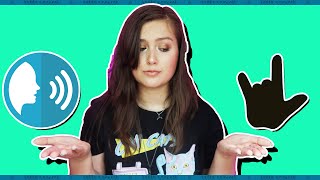 Learning Sign Language As A Deaf Adult  Rikki Poynter [upl. by Ocinom]