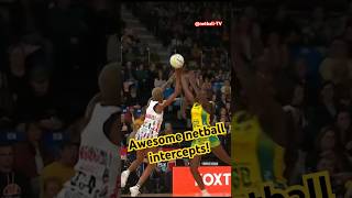 Amazing Netball Intercepts  WATCH TO LEARN NETBALL INTERCEPTIONS 🔥💪 netball netballhighlights [upl. by Harriot216]