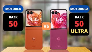 Motorola Razr 50 vs Motorola Razr 50 Ultra  PHONE COMPARISON [upl. by Analra]