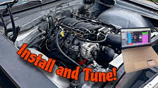 60 LS Install amp Tune [upl. by Cresa]