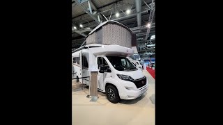 Look at that POPTOP  on the Burstner Lyseo Gallery T649 G at the NEC Motorhome amp Caravan Show [upl. by Aelem]