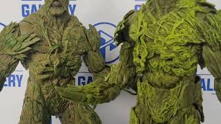 mcfarlanetoys SWAMP THING Glowinthedark Gold Label Edition [upl. by Ecerehs952]