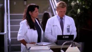 Callie and Arizona moments  1003 quotEverybodys Crying Mercyquot  part 2 [upl. by Linnie]