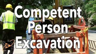 CPE Training Competent Person Excavation [upl. by Sreip]